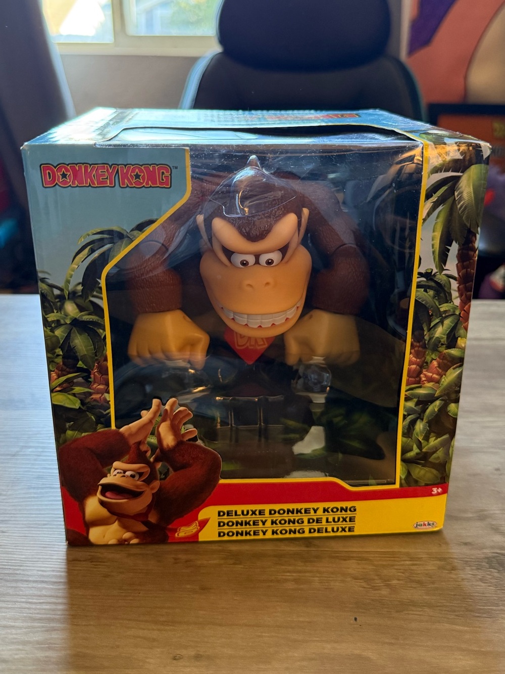 Donkey Kong Deluxe Jakks Pacific World Of Nintendo 6 Inch Action Figure Rare